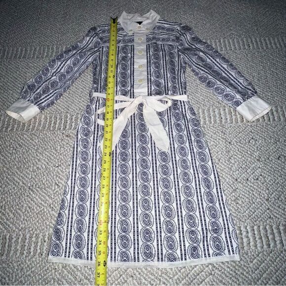 Marc by Marc Jacobs Paisley Longsleeve Dress - Sz 0 - Picture 10 of 16
